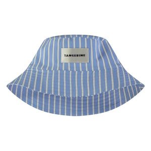 Mandarina - Bob Logo Rayas | Azul claro