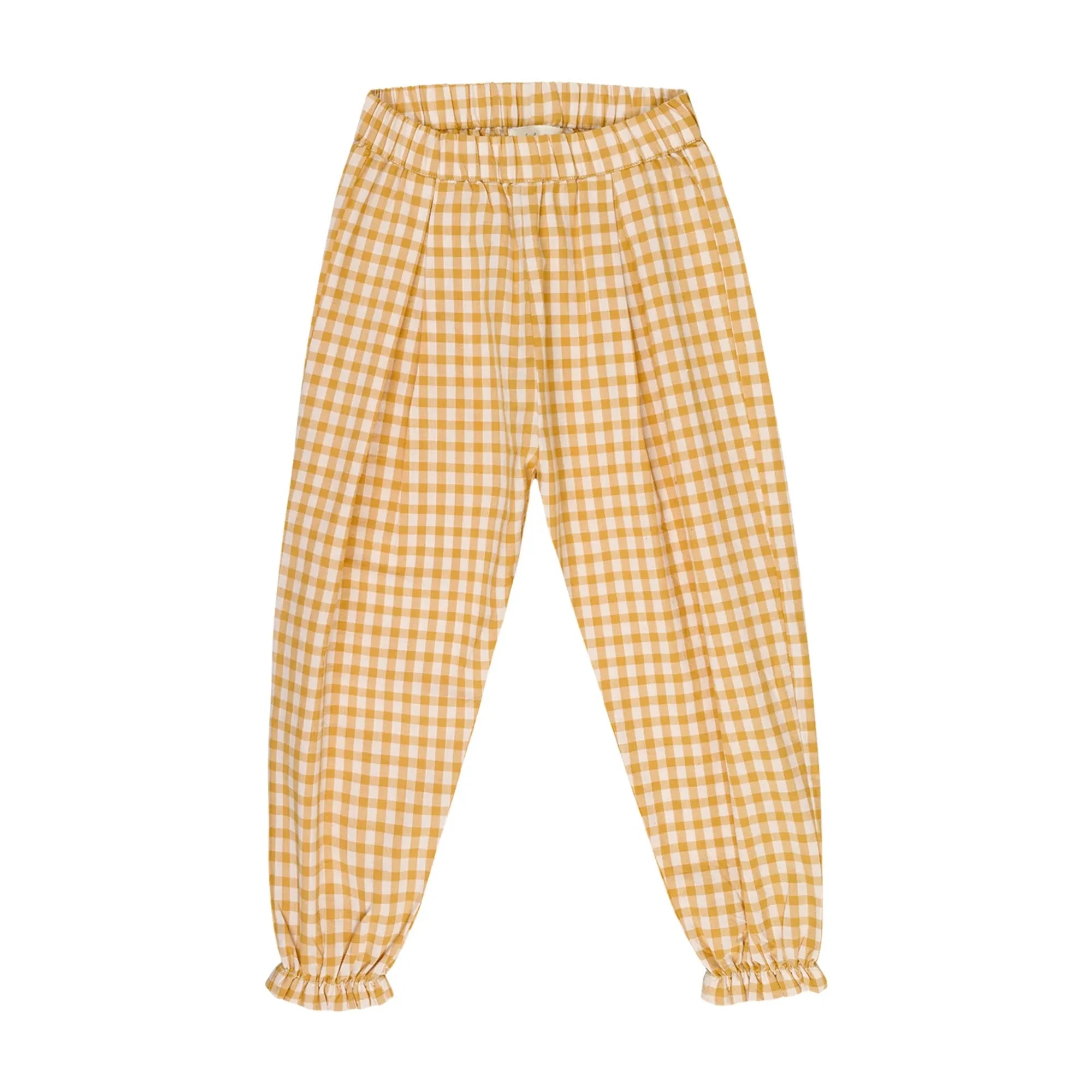 Lilinoa - Pantalón de Cuadros Adam | Caramelo