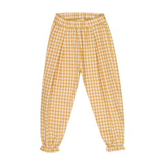 Lilinoa - Pantalón de Cuadros Adam | Caramelo