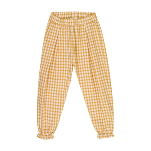 Lilinoa - Pantalón de Cuadros Adam | Caramelo