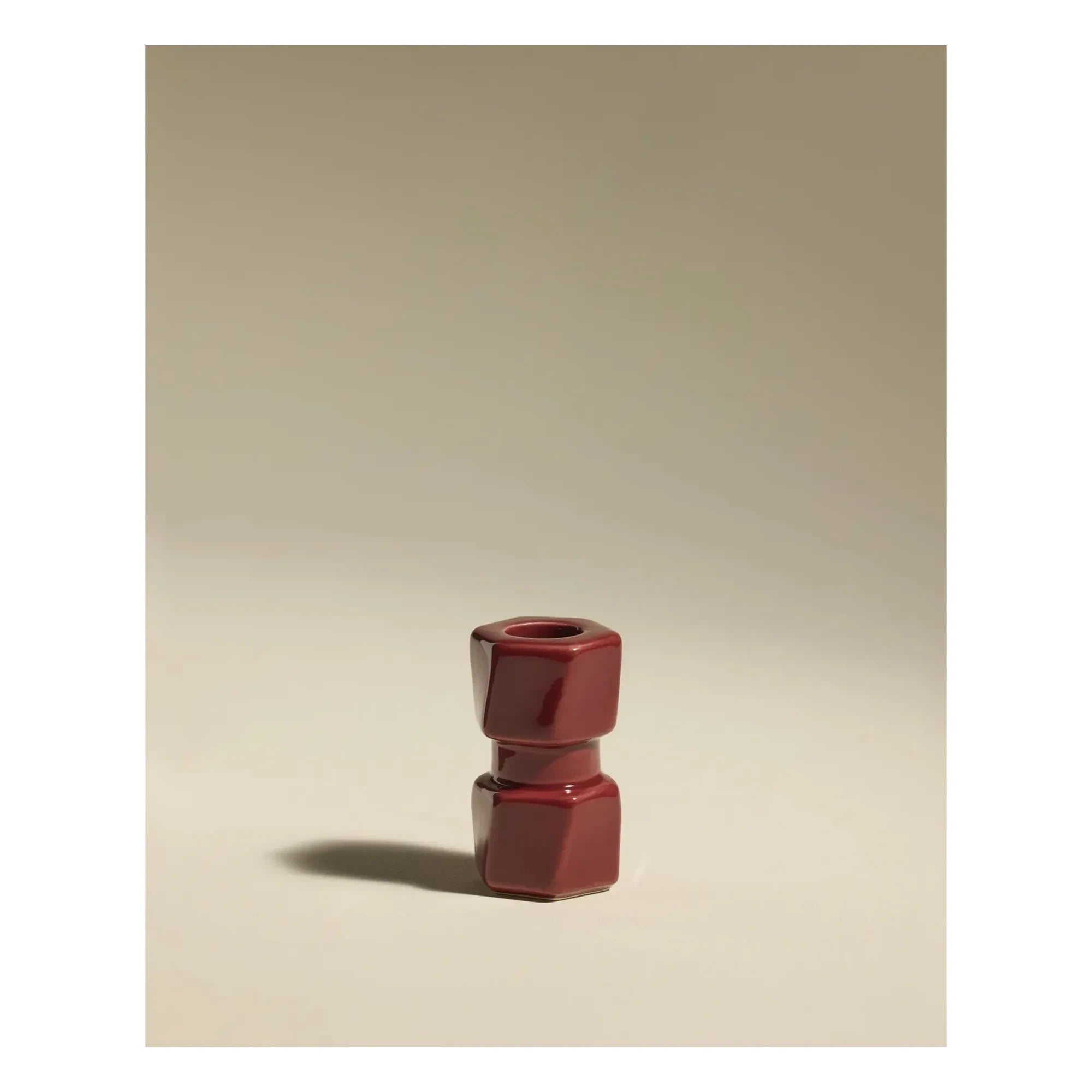 Maison Sarah Lavoine - Candelabro Colonna | Rojo carmín