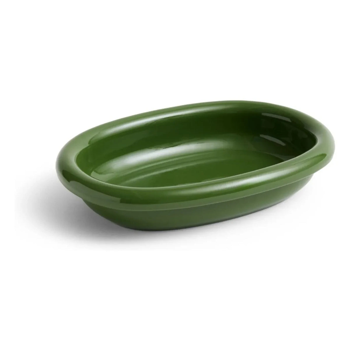 Hay - Fuente de servir de terracota Barro, Rui Pereira | Verde