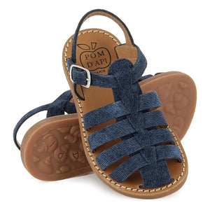 Pom d'Api - Sandalia Beach-Stitch Dad | Vaquero