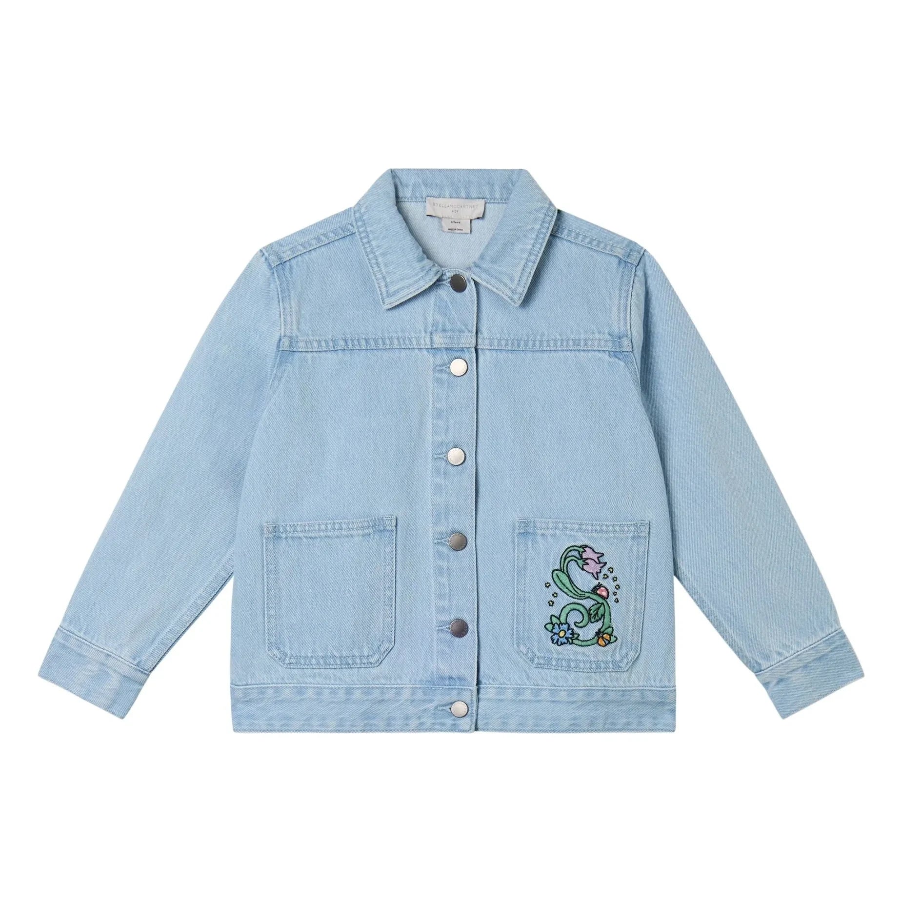 Stella McCartney Kids - Chaqueta vaquera de algodón orgánico | Azul