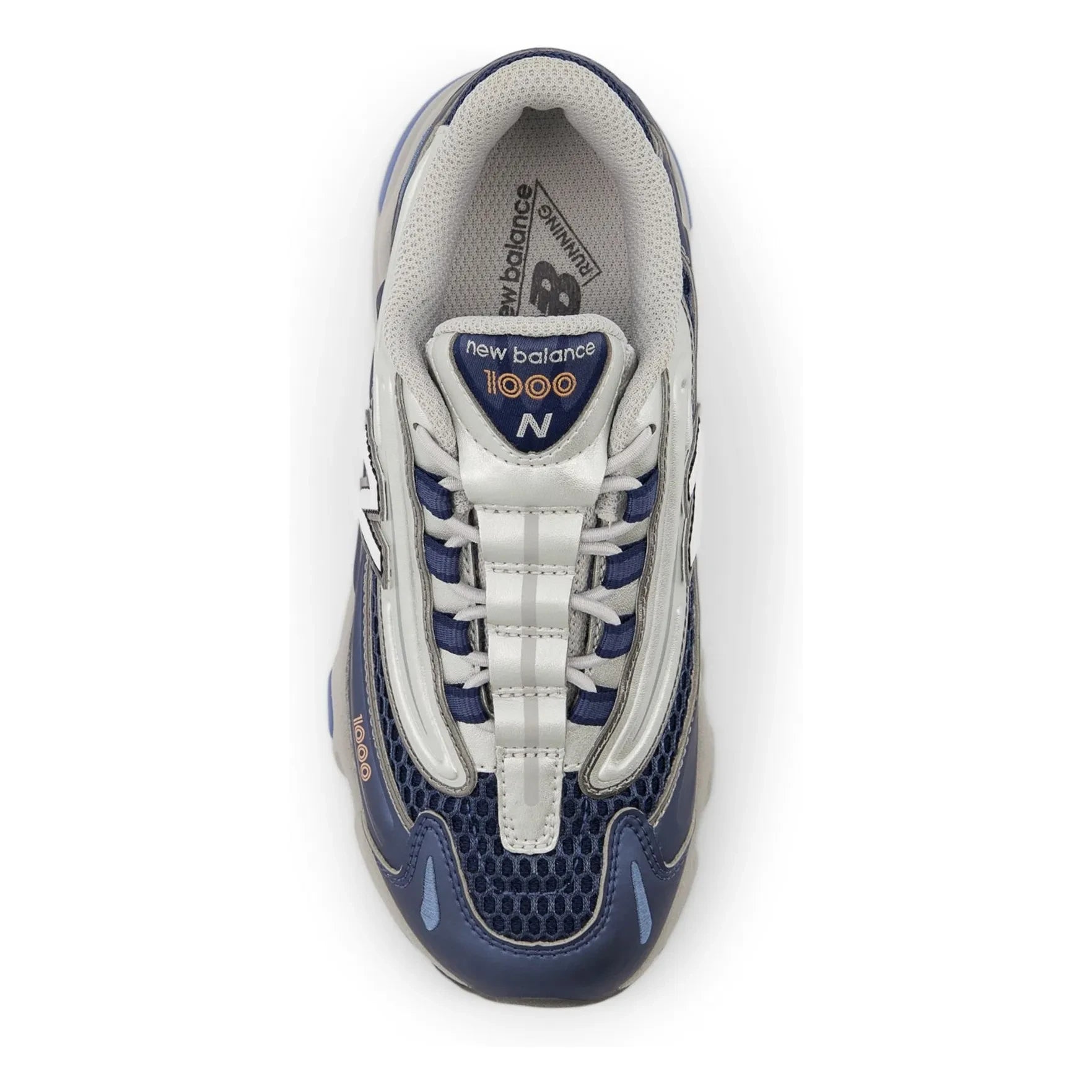 New Balance - Zapatillas deportivas de encaje con cordones 1000 | Azul oscuro