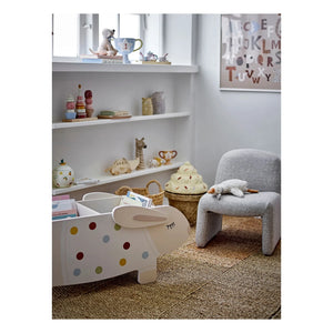 Bloomingville Mini - Silla infantil Neel | Gris claro