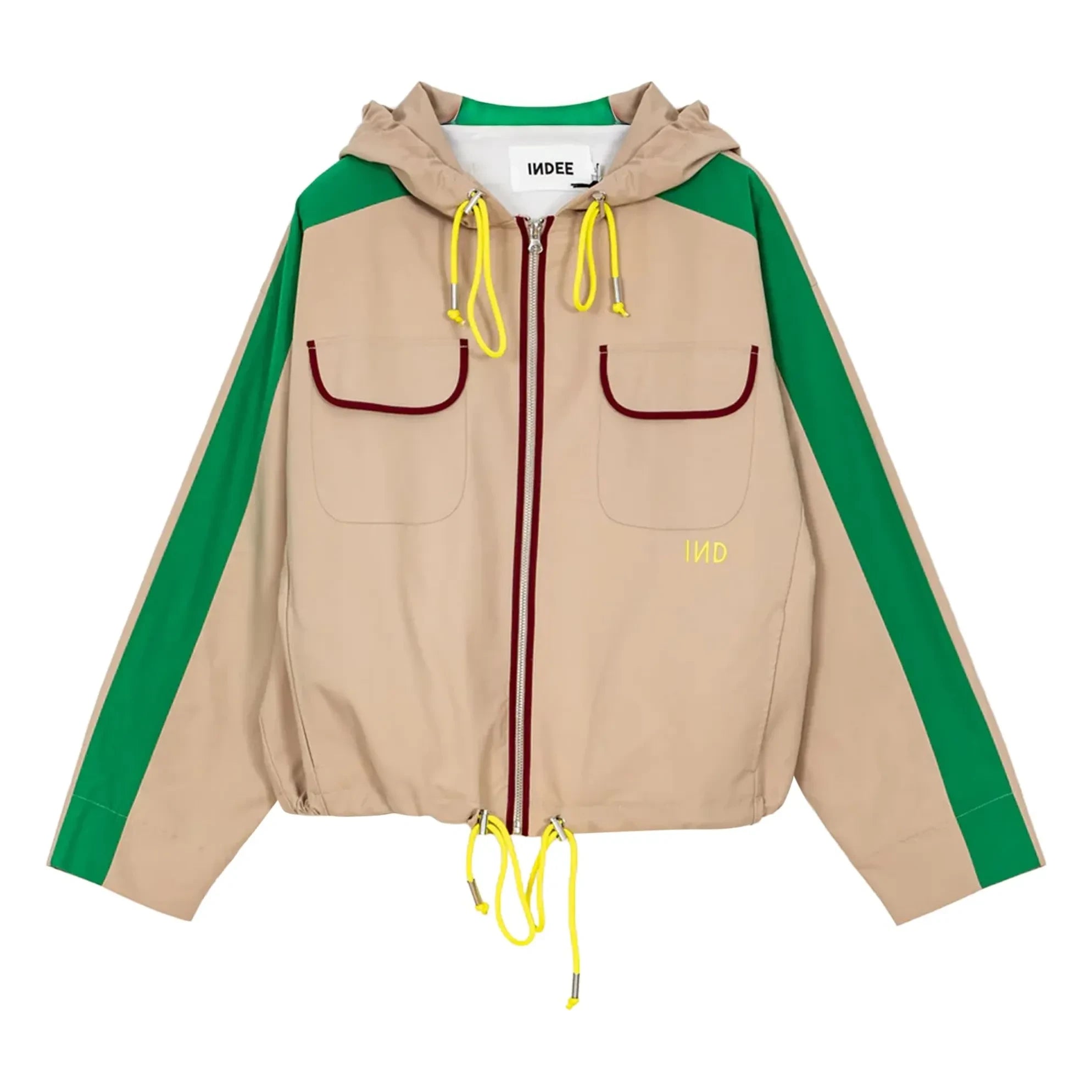 Indee - Chaqueta Colorblock Sunny | Natural