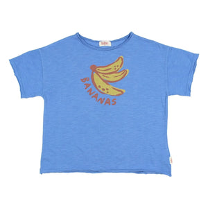 Búho - Camiseta de algodón orgánico Muz | Azul celeste