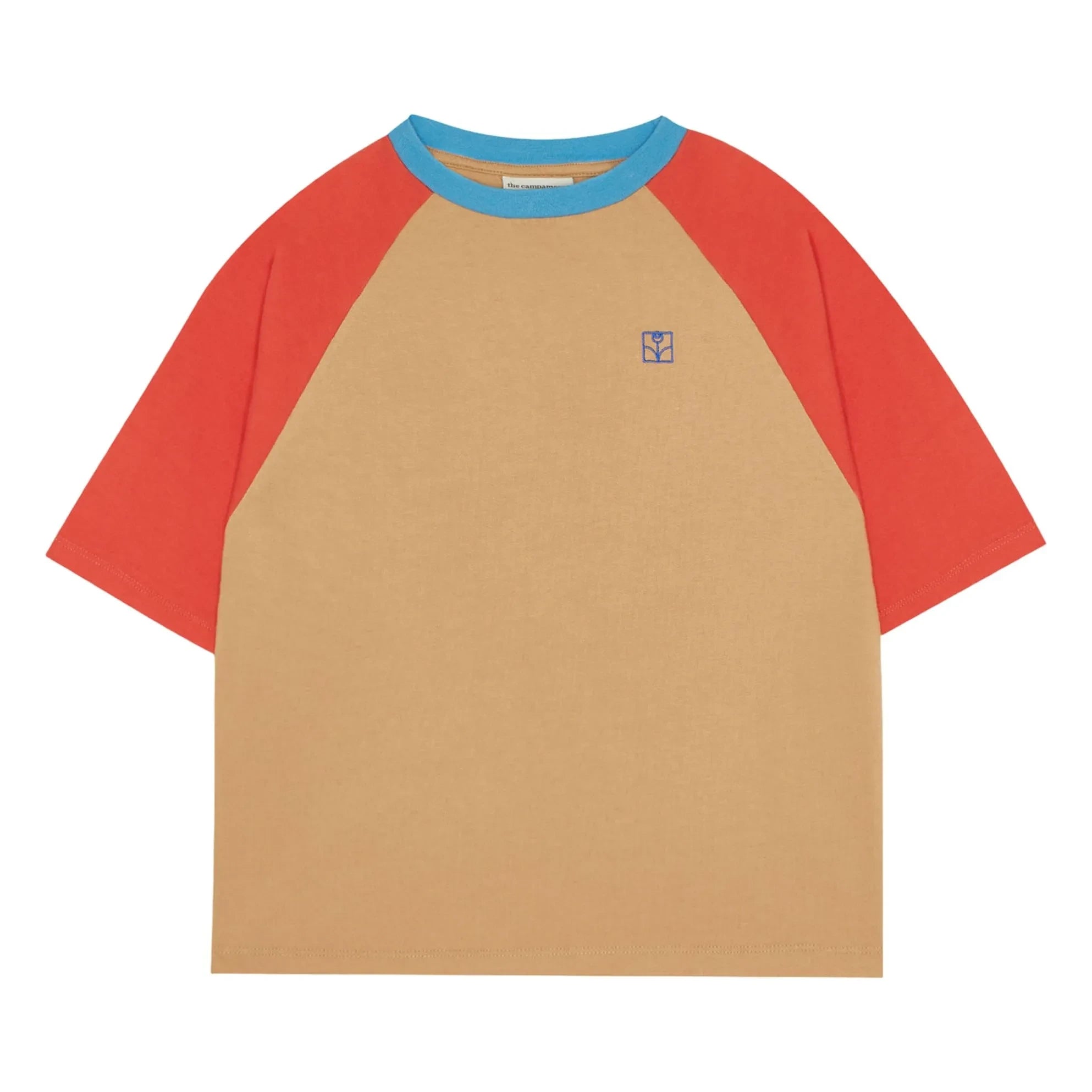 The Campamento - Camiseta oversize con bloques de color | Camel