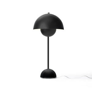 & Tradition - Lámpara de mesa Flowerpot VP3, Verner Panton, 1969 | Negro