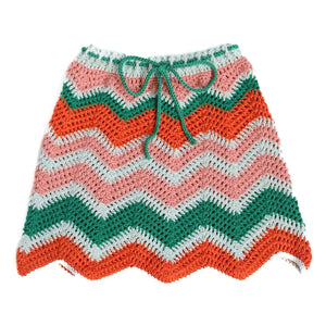 Kalinka - Falda de ganchillo Etna | Verde