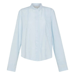 Forte Forte - Camisa de popelín de algodón Grandfather | Azul claro