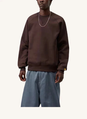 Carhartt WIP - Chase Sudadera | Marrón oscuro