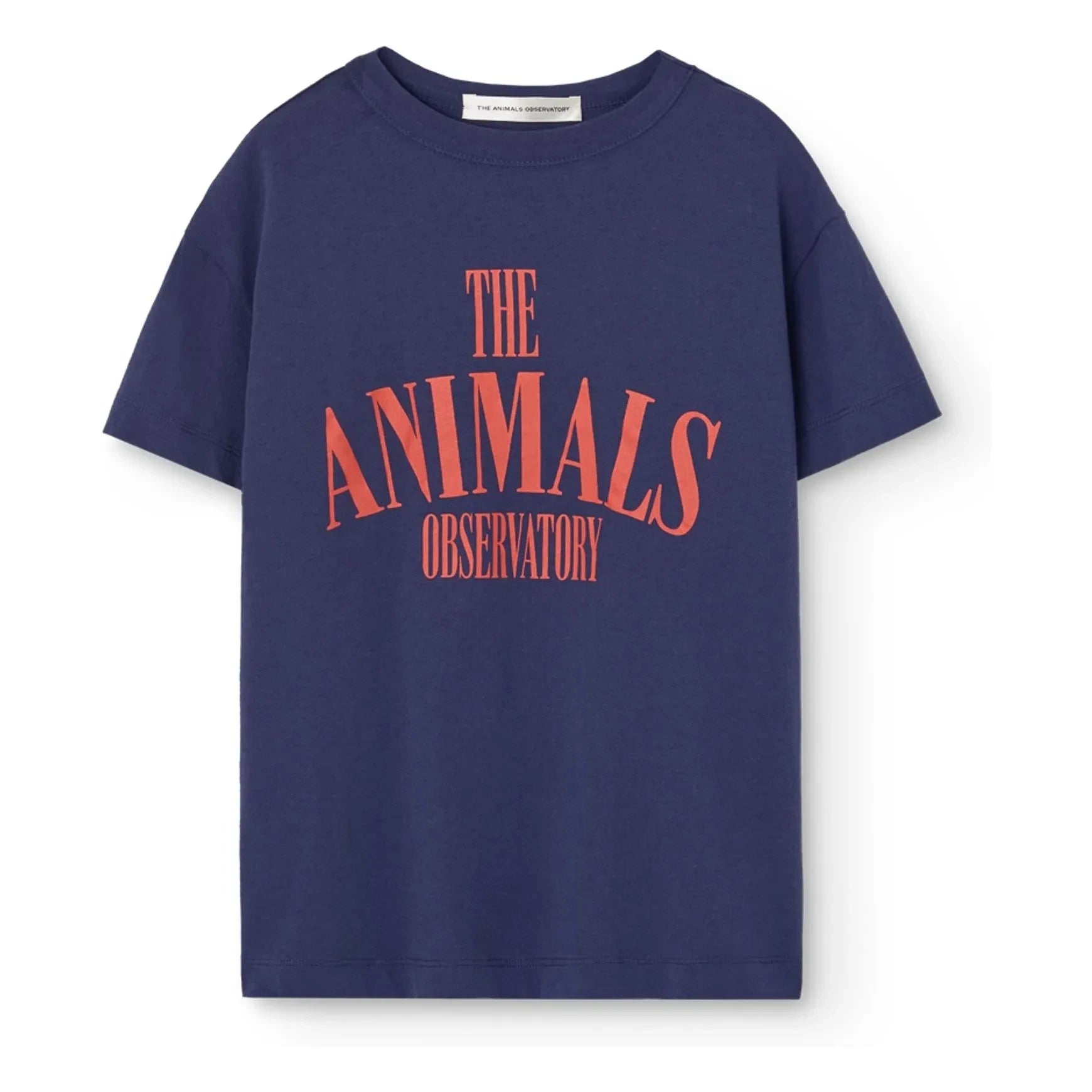 The Animals Observatory - Camiseta de algodón orgánico Pupfish | Azul oscuro