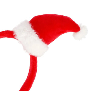Legami - Diadema de Navidad Sombrero de Papá Noel - Diadema de Fiesta