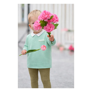 Lililotte - Sudadera de algodón orgánico Solal | Verde Menta