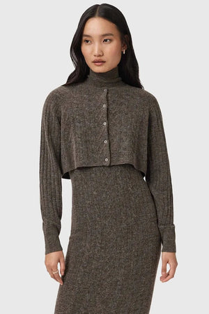 Vestido y cárdigan de lana AllSaints