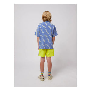Bobo Choses - Polo de algodón orgánico con logo | Azul