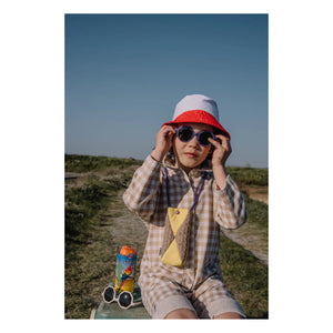 Mini Kyomo - Gafas de sol y estuche YEYE x Mini Kyomo Mor