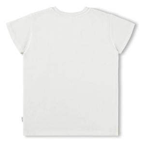 Molo - Camiseta de algodón orgánico Ranva Shell | Blanco
