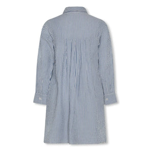 AO76 - Vestido camisero de rayas Hedy | Azul