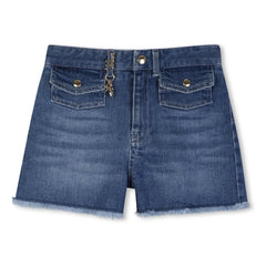 Chloé - Shorts de mezclilla orgánicos | Azul