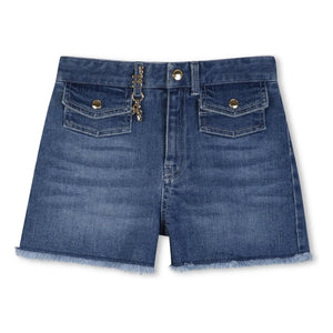 Chloé - Shorts de mezclilla orgánicos | Azul
