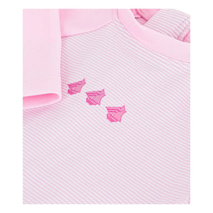 Petit Bateau - Bañador con protección UV a rayas | Rosa