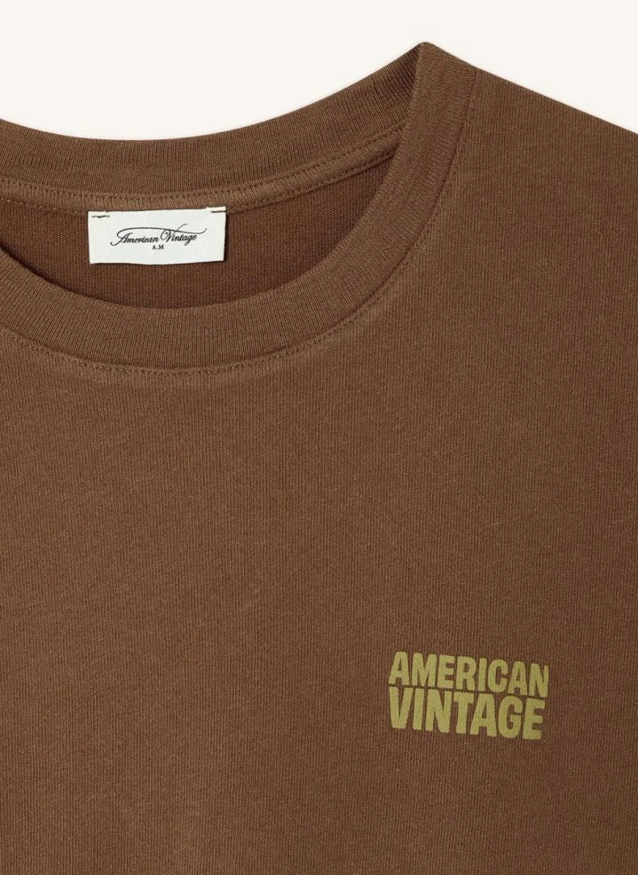 American Vintage - Ykobow Camiseta de algodón