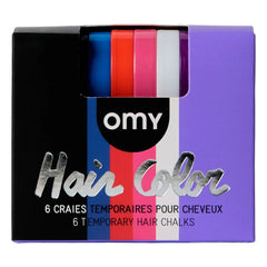 Omy - Wicked Hair Chalk - 6'lı Set