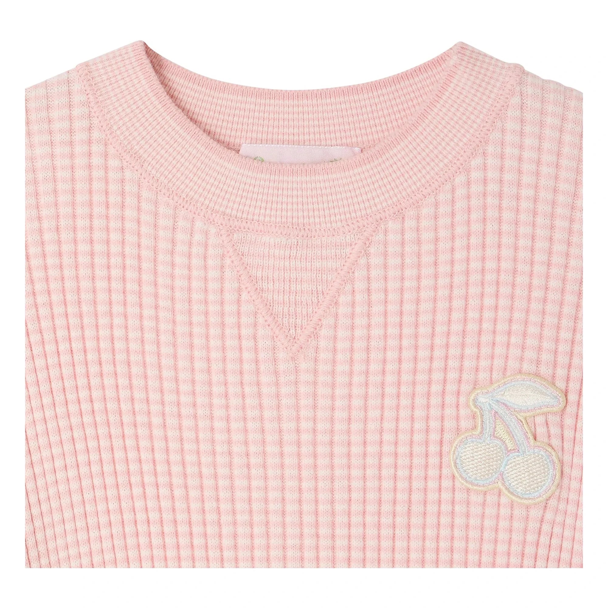 Bonpoint - Jersey de manga corta de algodón orgánico Melie | Rosa