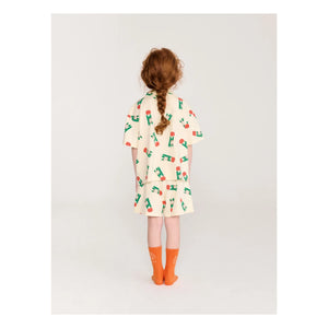 Bobo Choses - Conjunto de camisa y pantalón corto de algodón orgánico Pickles | Crudo