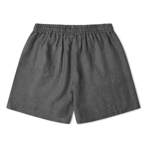 Matona - Shorts de lino | Gris oscuro