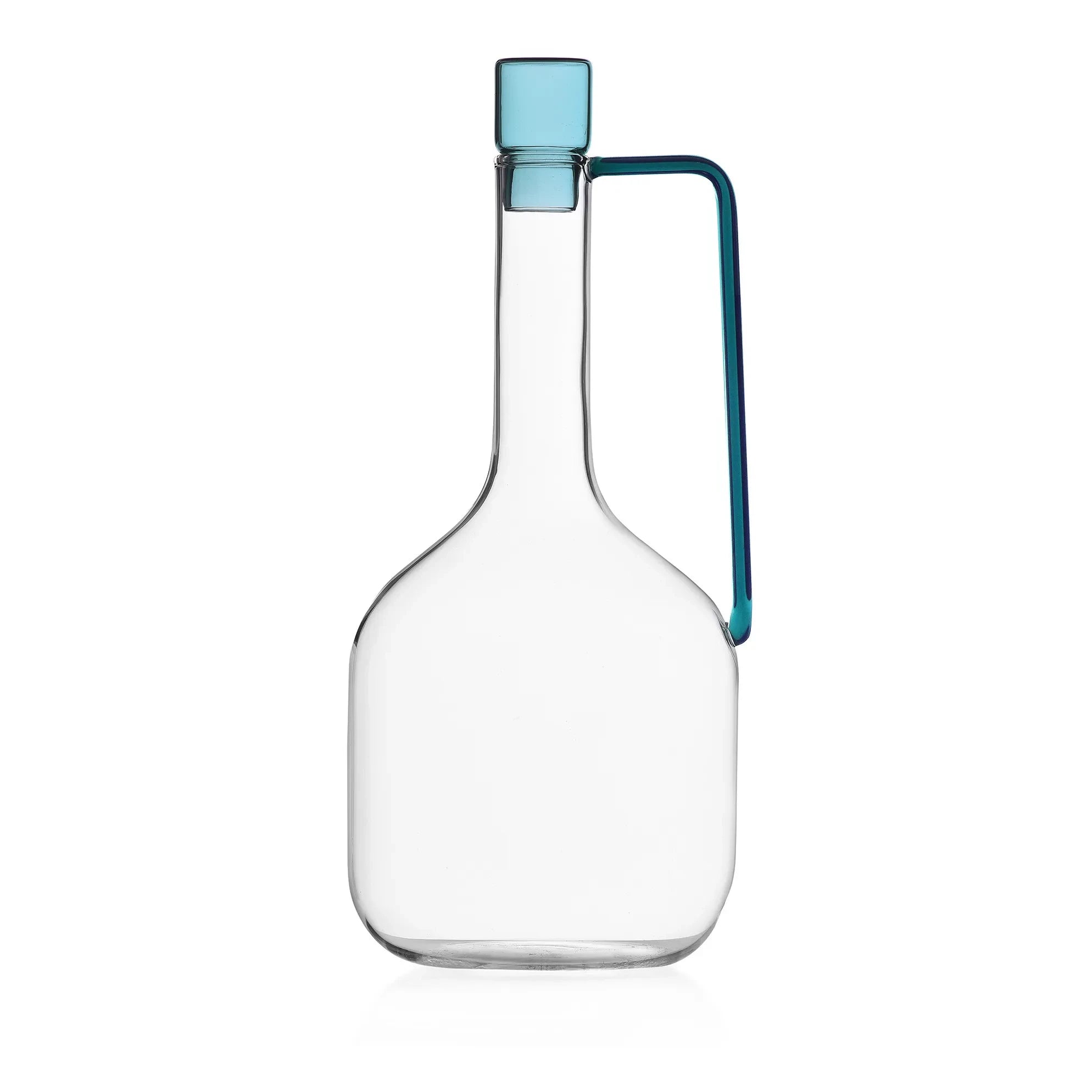Ichendorf Milano - Jarra de borosilicato Liberta | Azul petróleo