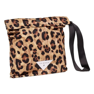 Fudoon - Sudadera con capucha impermeable Leopard | Marrón