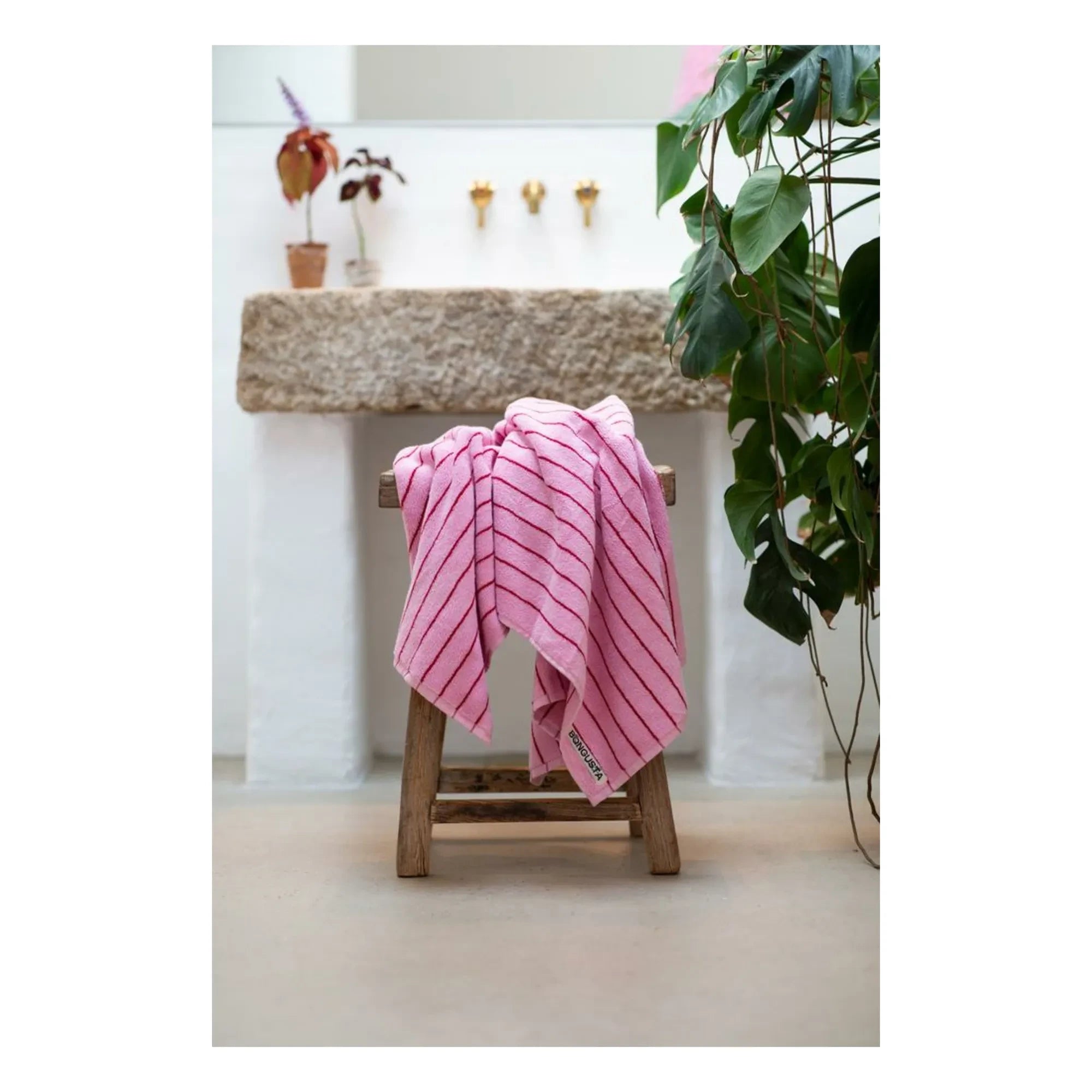 Bongusta - Toalla de baño Naram | Rosa