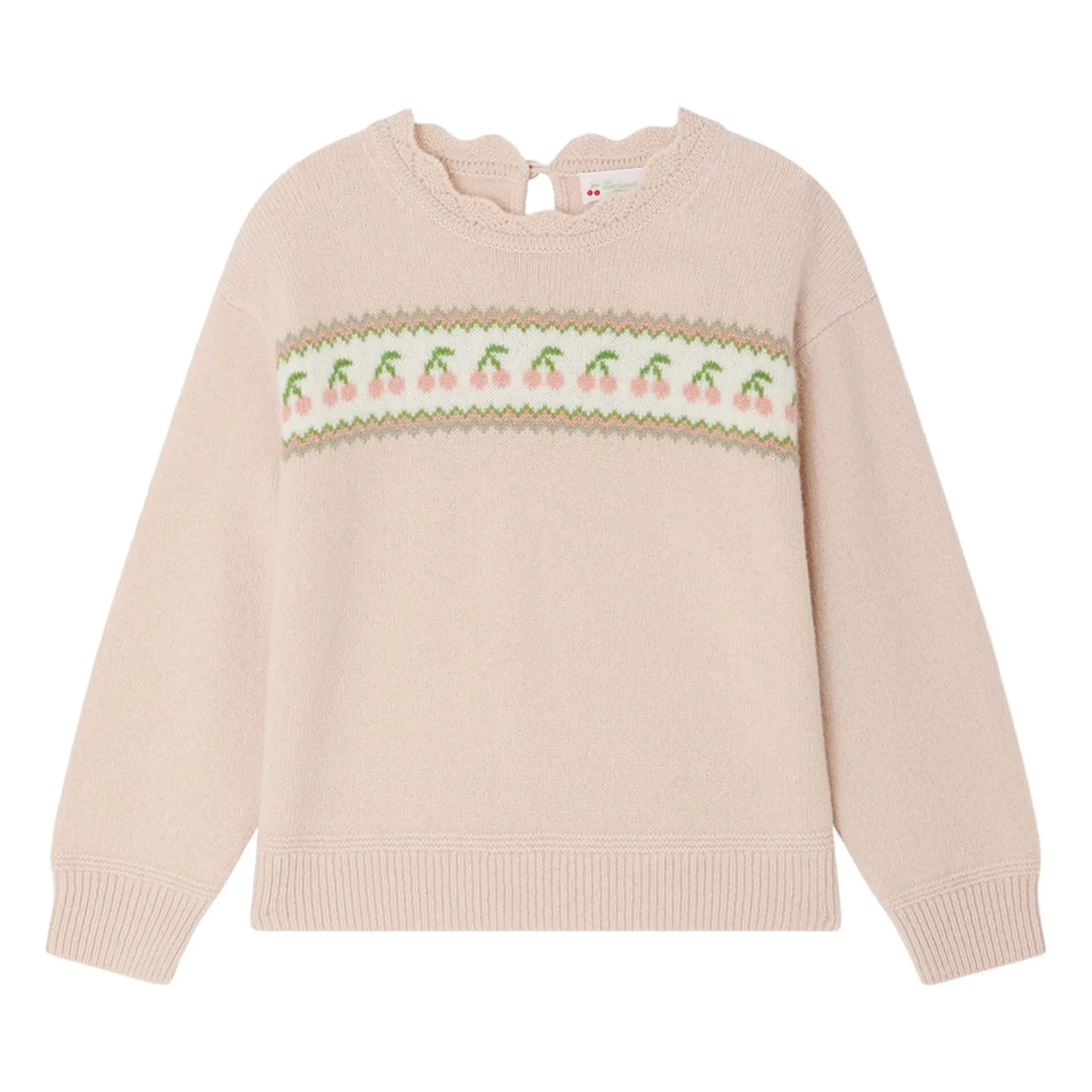 Bonpoint - Jersey de lana Judith | Rosa pálido