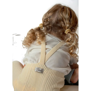 Silly Silas - Organik Pamuklu Hippi Askısız Paçalı Külotlu Çorap | Sarı