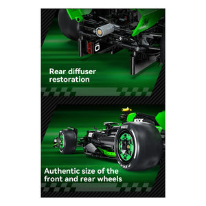 Cada - Kit de construcción 1:8 - Equipo KICK Sauber F1 C44 2024 - 2.553 piezas