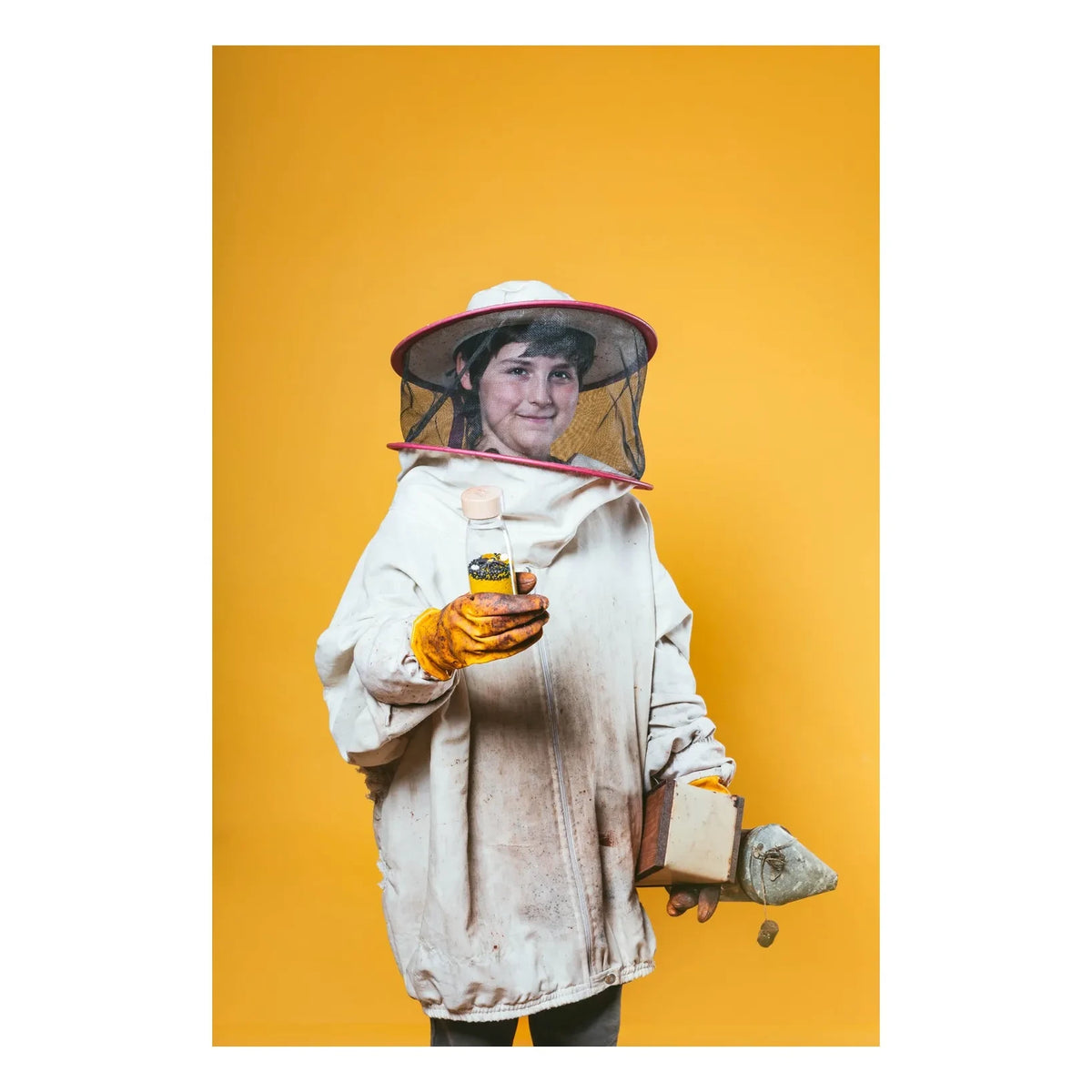 Petit Boum - Botella Sensorial Abejas | Amarillo