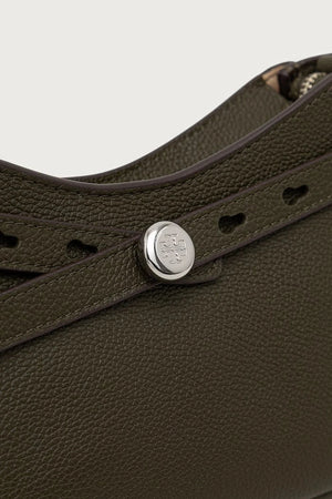 Bolso bandolera de piel Tory Burch Romy Zip para mujer