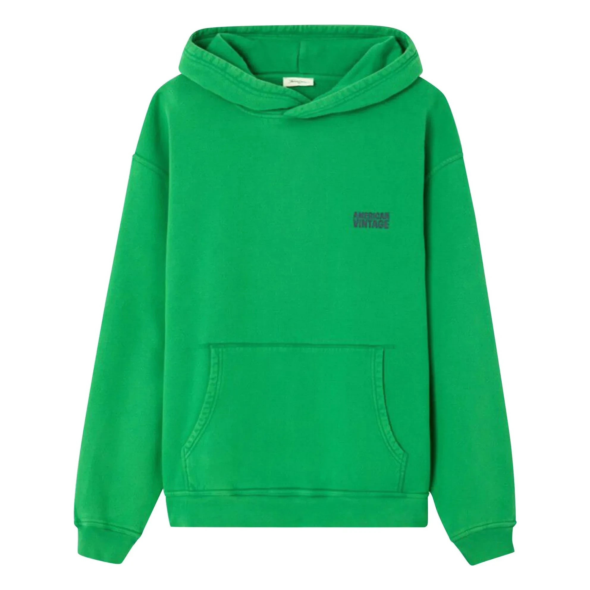American Vintage - Sudadera Plizzy con capucha | Verde
