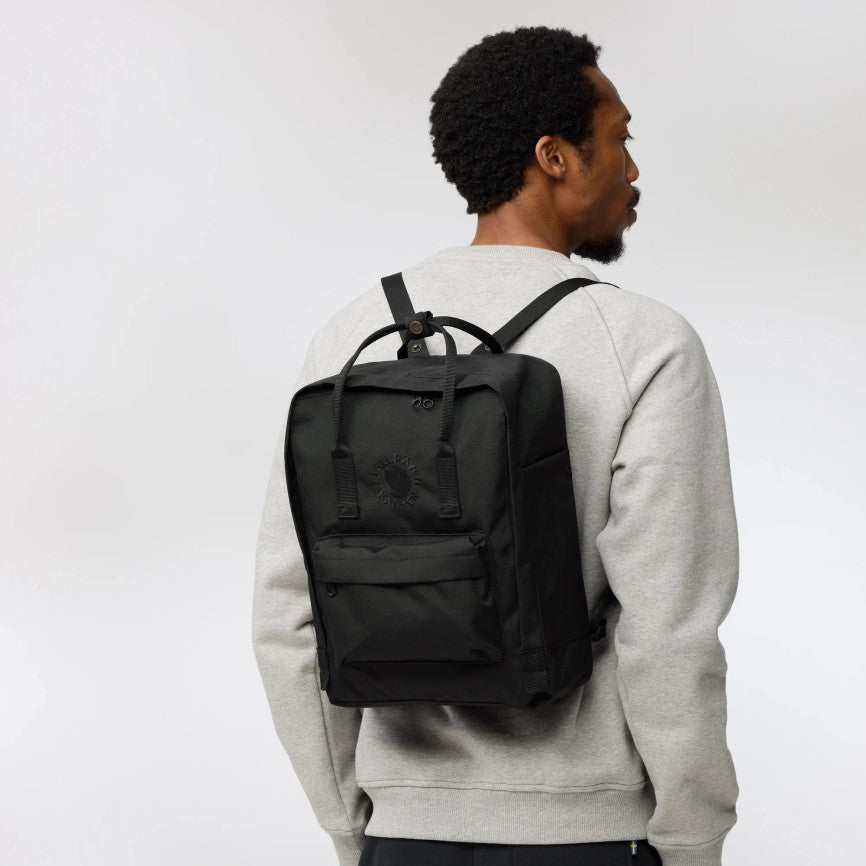 Fjällräven Kånken - Mochila especial RE-Kanken negra