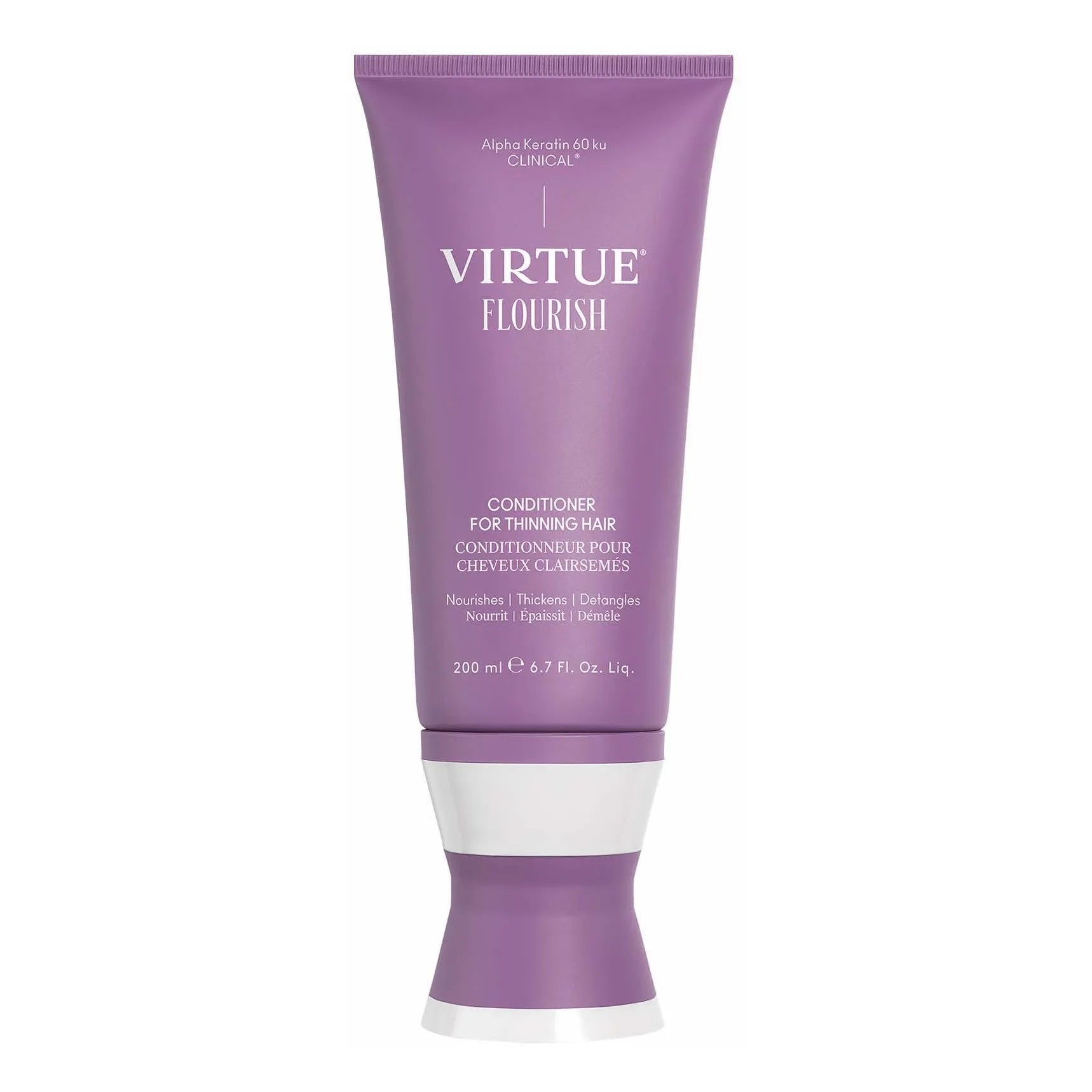 Virtue - Acondicionador capilar Flourish para cabellos más densos - 200 ml