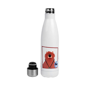 Grizzy y los Lemmings - Botella de agua de acero de 500 ml