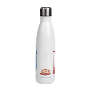 Grizzy y los Lemmings - Botella de agua de acero de 500 ml