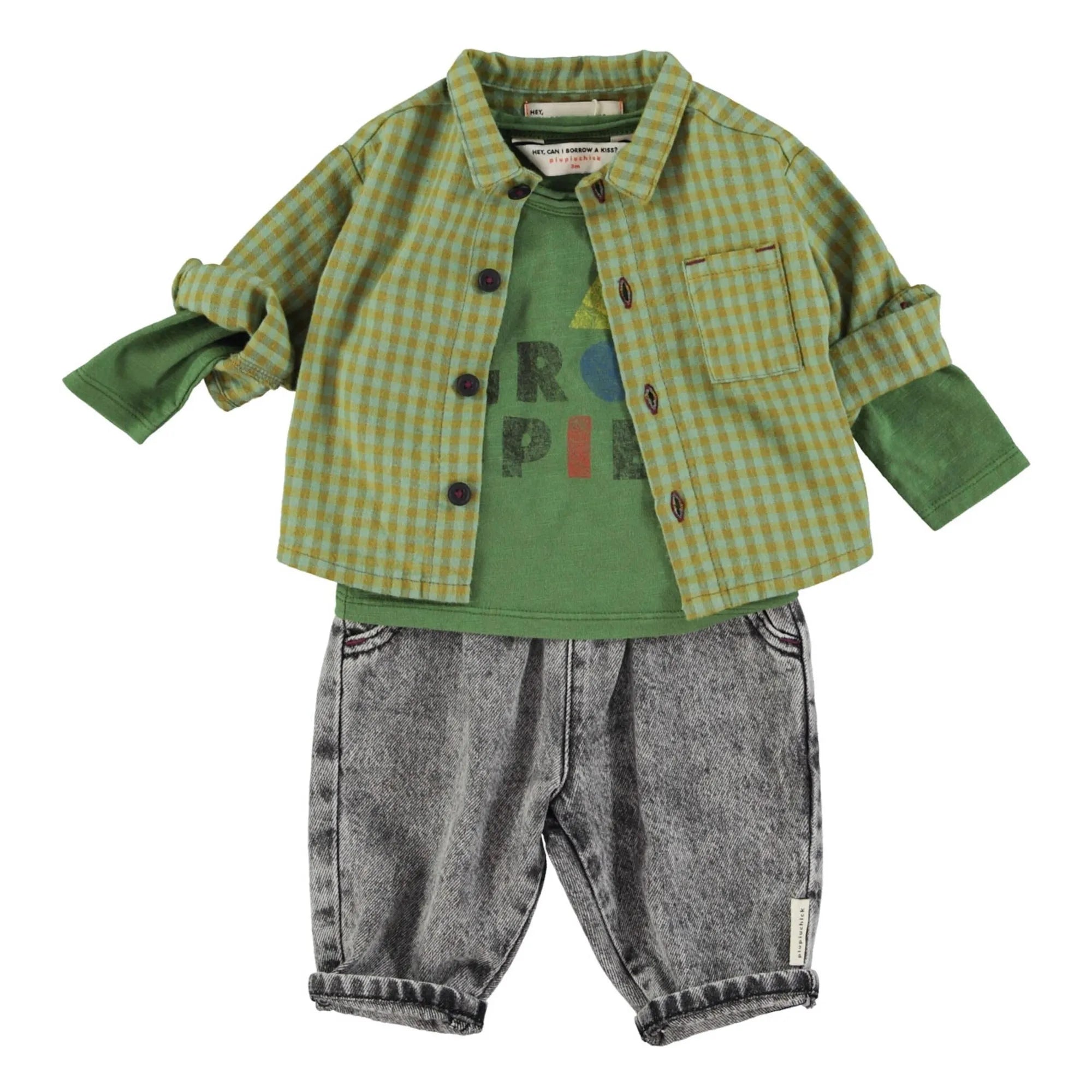 Piupiuchick - Camiseta Groupie | Verde