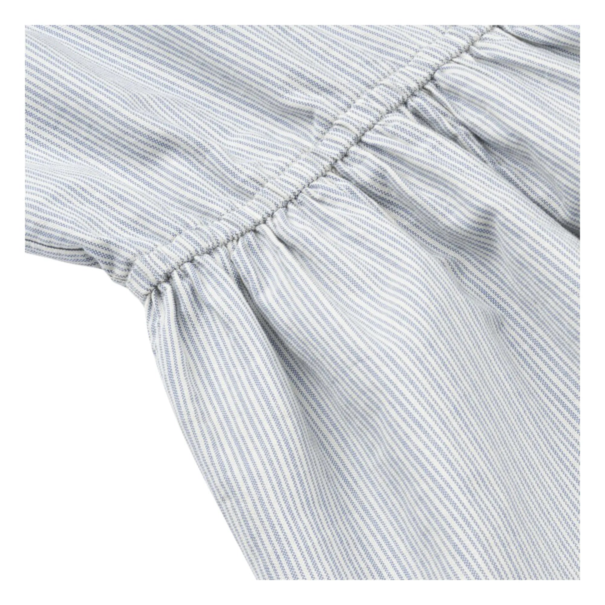 Liewood - Vestido Corto de Algodón Orgánico Idaho | Azul