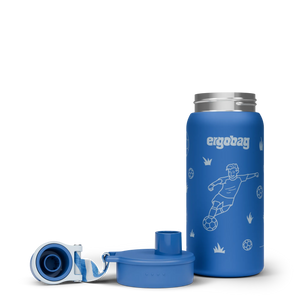 Ergobag - Botella de Acero Inoxidable Fútbol