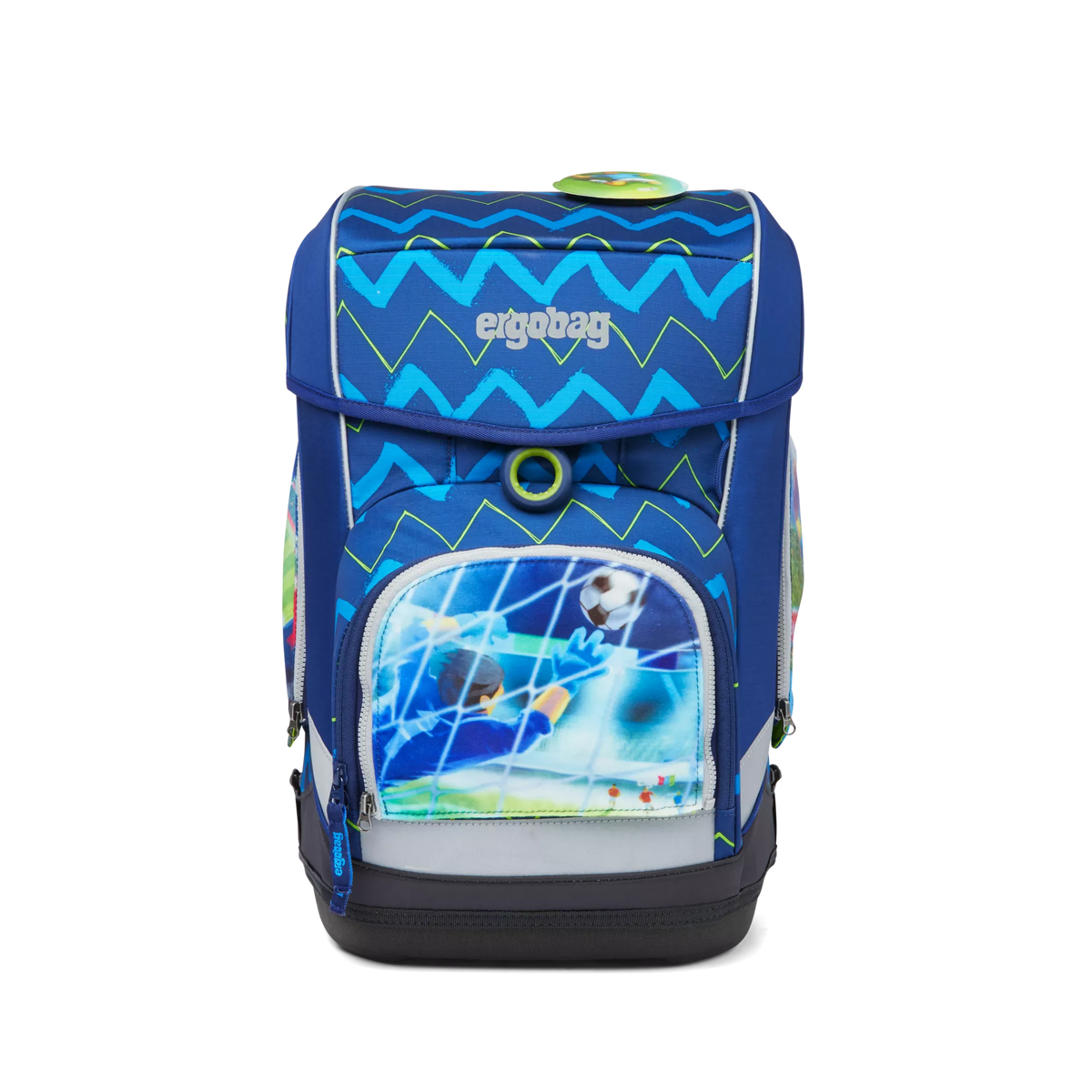 Ergobag - Adorno de cremallera Fútbol